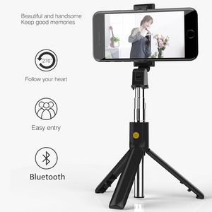 3 in 1 Wireless Bluetooth Selfie Stick with Tripod for iphone/Android/Huawei os