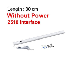 Hand Sweep Switch LED Under Cabinet Kitchen Light Bedroom Wardrobe Closet Night Lights 30/40/50cm LED Bar Light Indoor Home Lamp