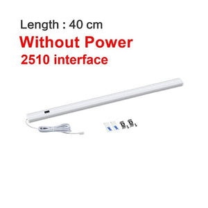 Hand Sweep Switch LED Under Cabinet Kitchen Light Bedroom Wardrobe Closet Night Lights 30/40/50cm LED Bar Light Indoor Home Lamp